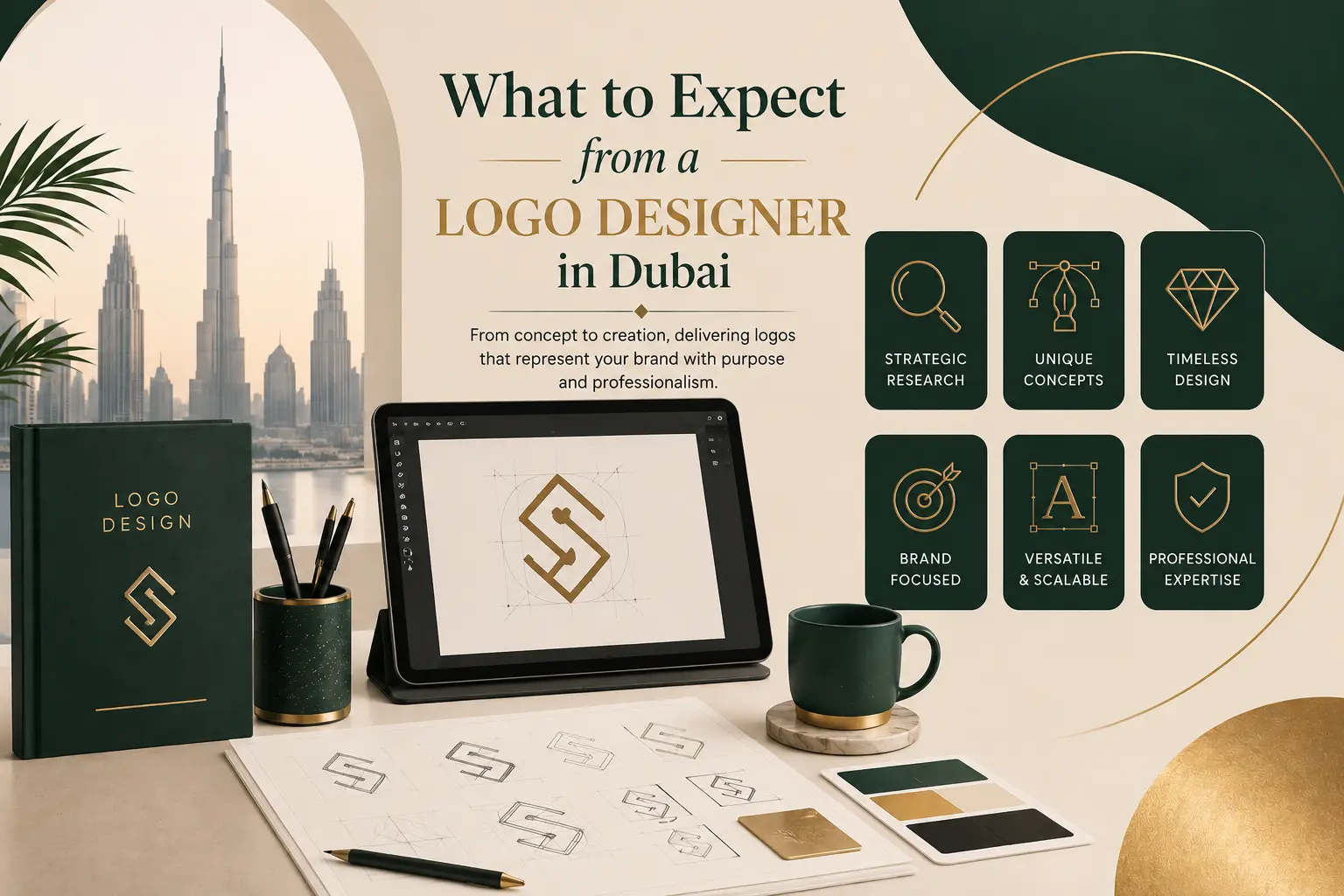 What to expect from a logo designer in Dubai
